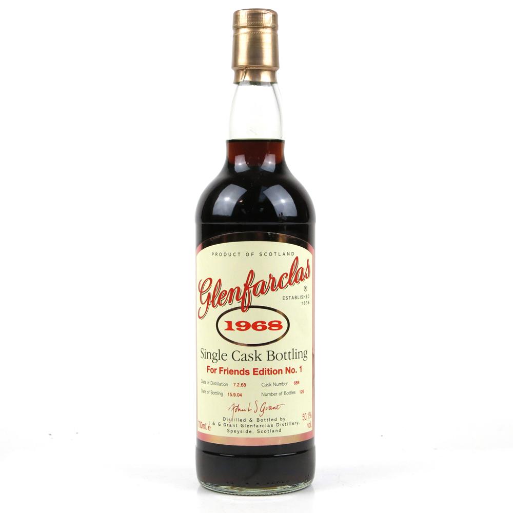 Glenfarclas 1968 For Friends Edition No 1 Single Cask #688