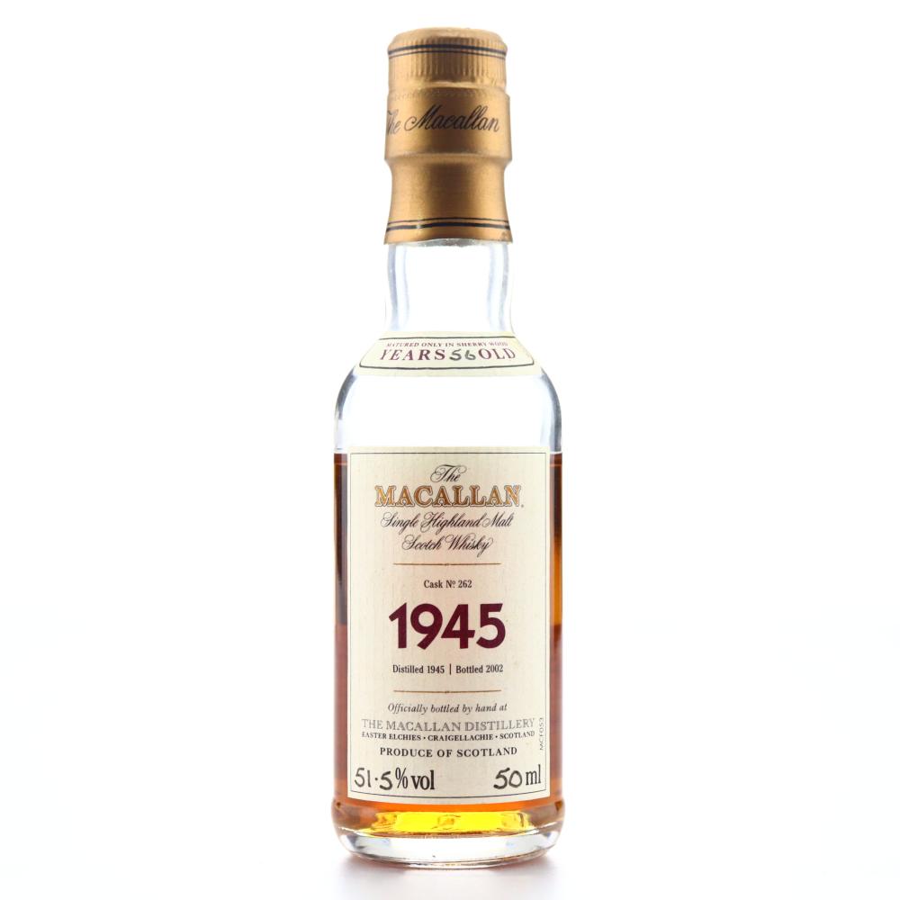 Macallan 1945 Fine and Rare 56 Year Old #262​​​​​​​ Miniature
