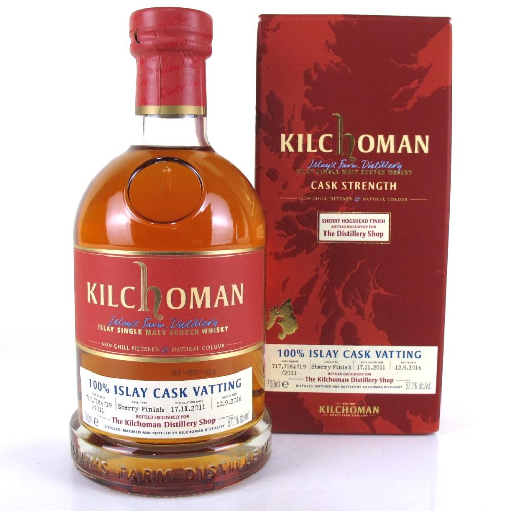 Kilchoman 2011 The Distllery Shop 100% Islay Cask Vatting