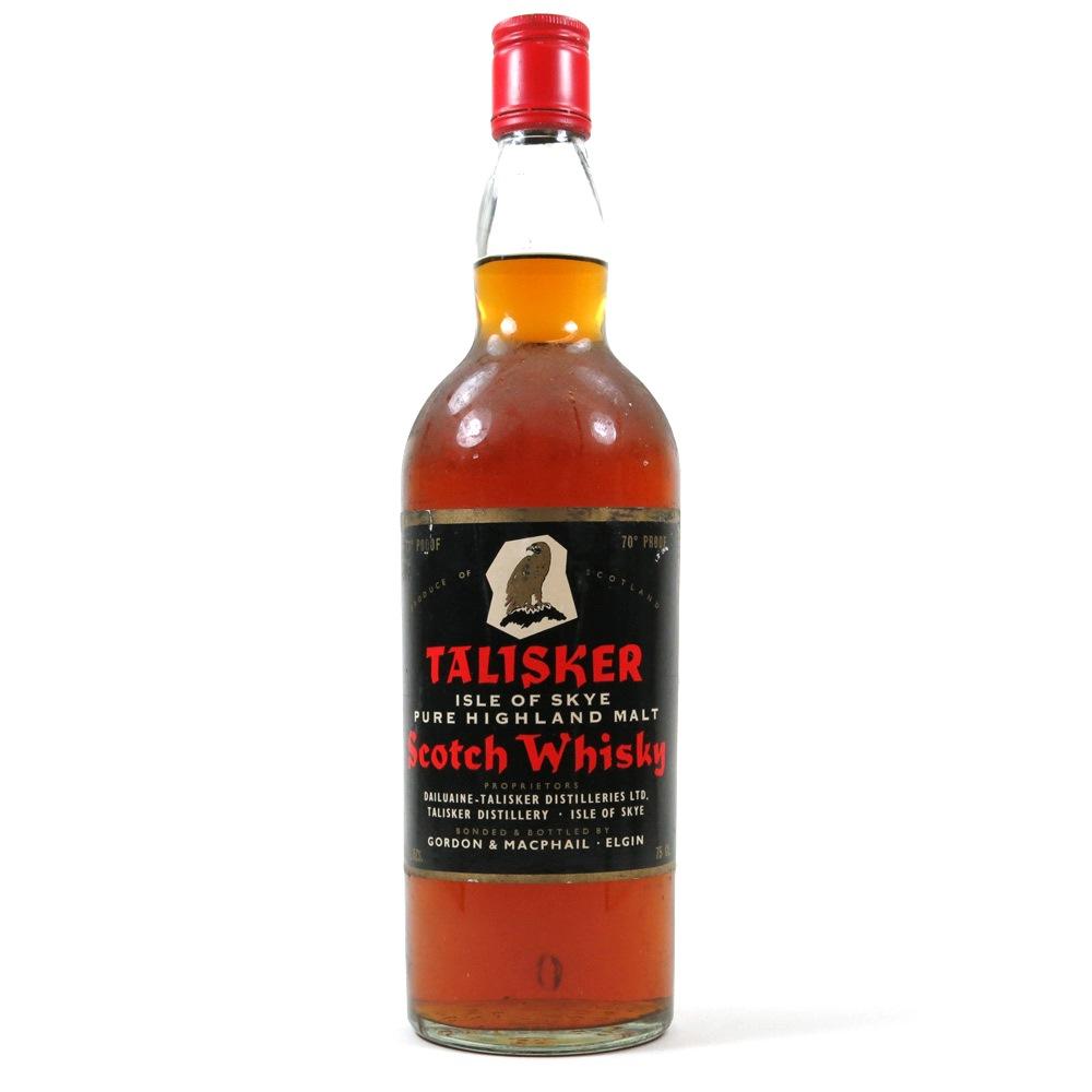 Talisker Gordon and Macphail 1970s