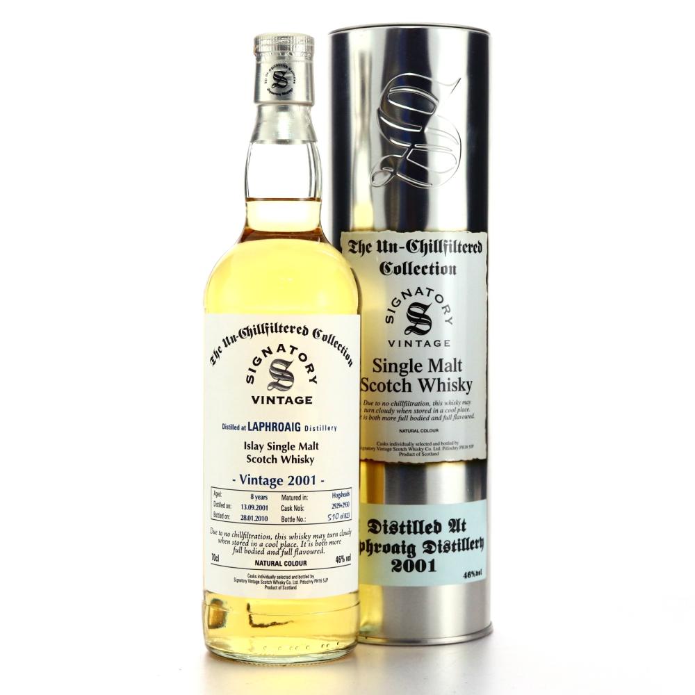 Laphroaig 2001 Signatory Vintage 8 Year Old