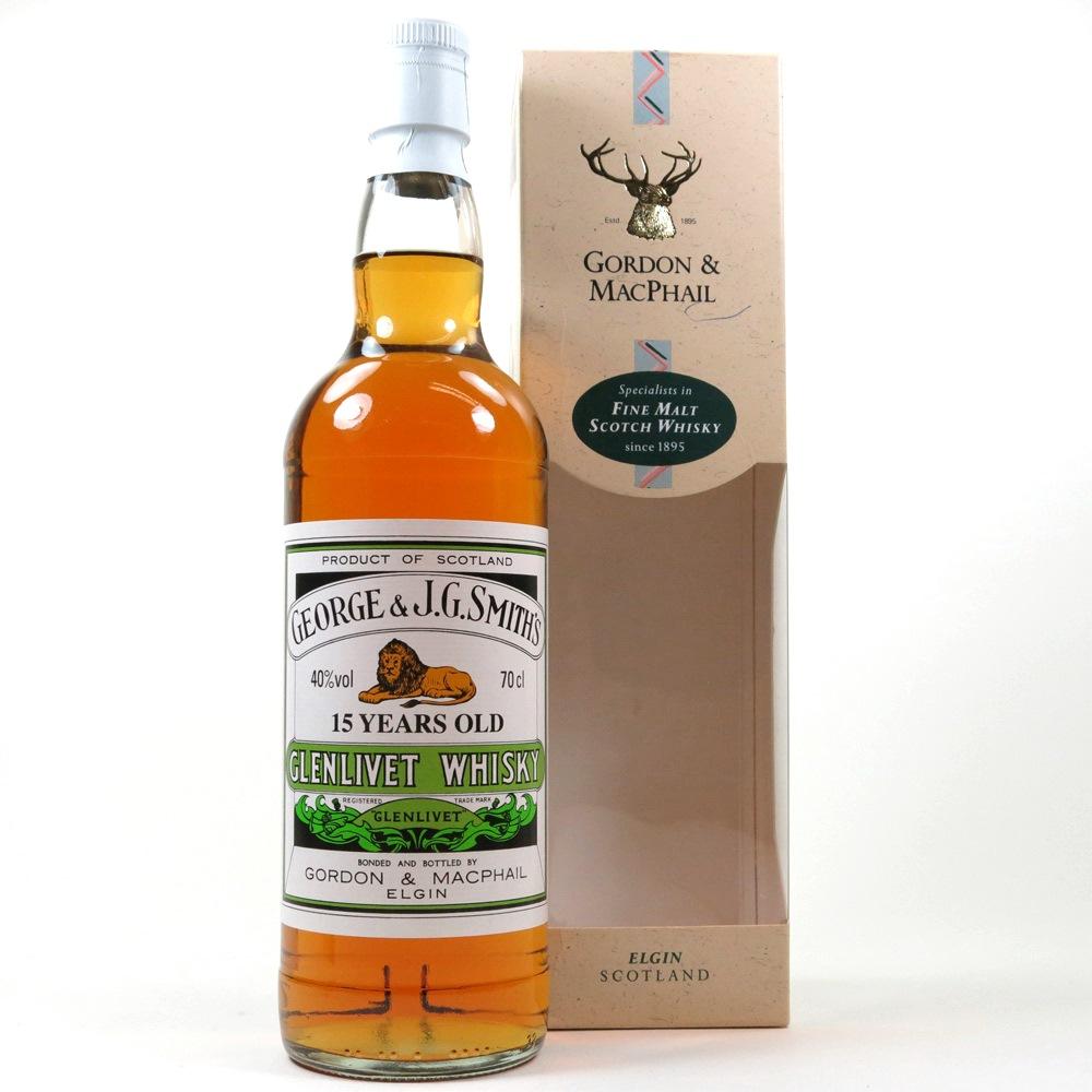 Glenlivet 15 Year Old Gordon and Macphail 