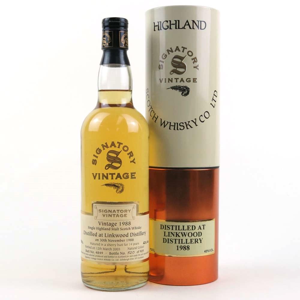 Linkwood 1988 Signatory Vintage 14 Year Old