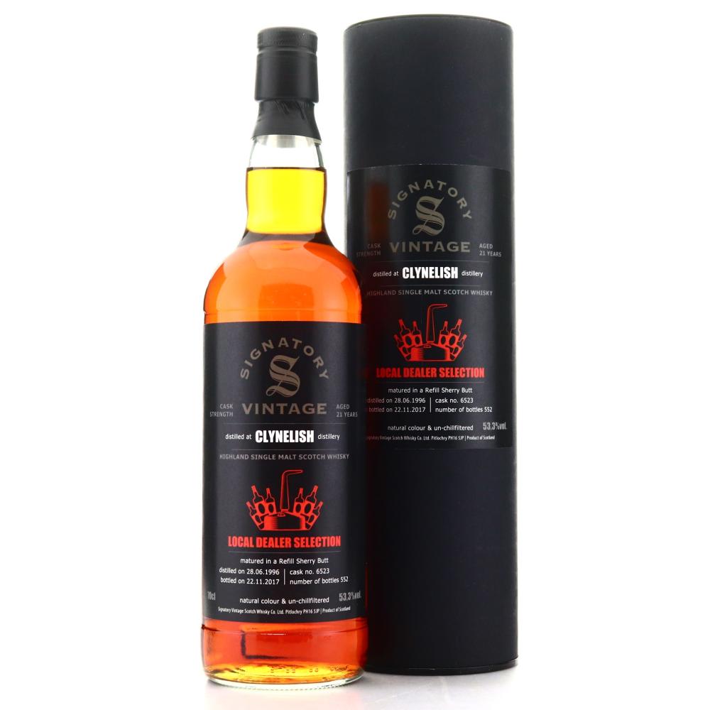 Clynelish 1996 Signatory Vintage 21 Year Old / Local Dealer Selection
