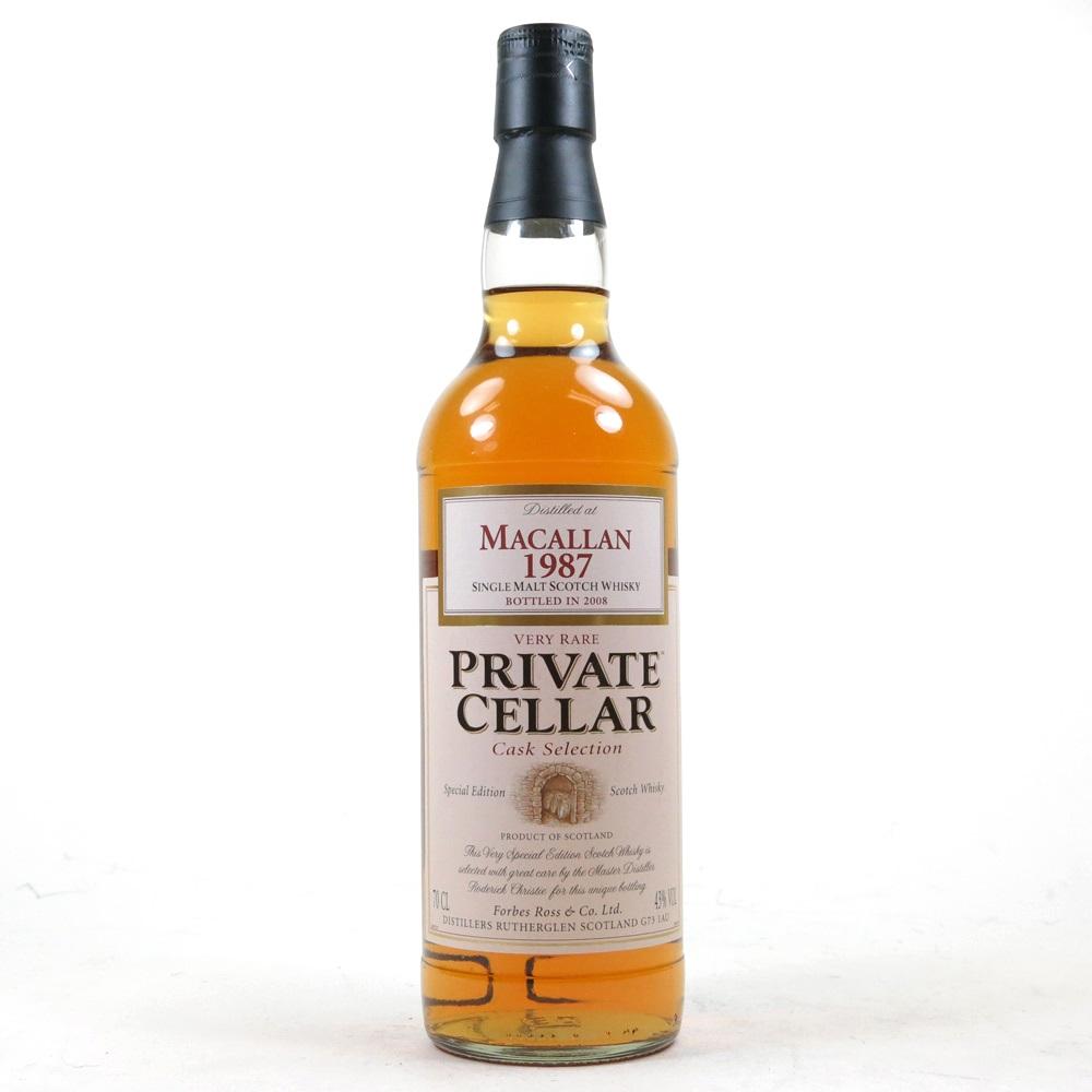 Macallan 1987 Private Cellar 21 Year Old