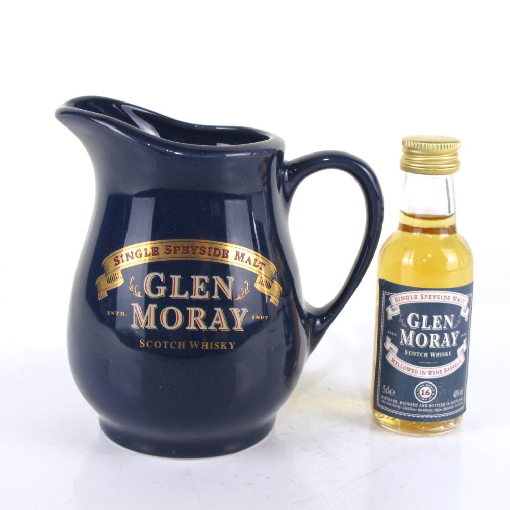 Glen Moray 16 Year Old Miniature 5cl / Including Water Jug