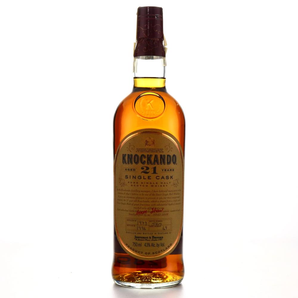 Knockando 1973 Single Cask 21 Year Old #569 75cl / US Import