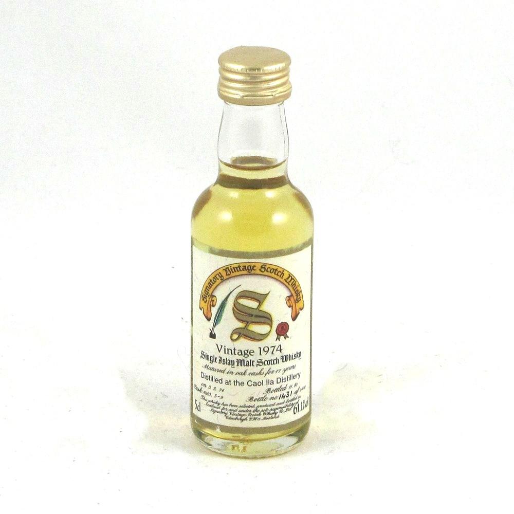 Caol Ila 1974 Signatory Vintage 5cl