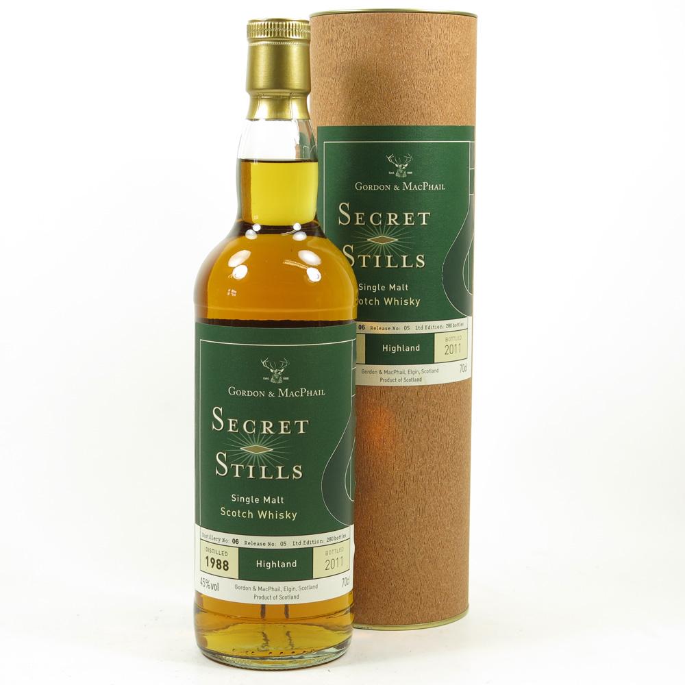 Glen Garioch 1988 Gordon and Macphail Secret Stills