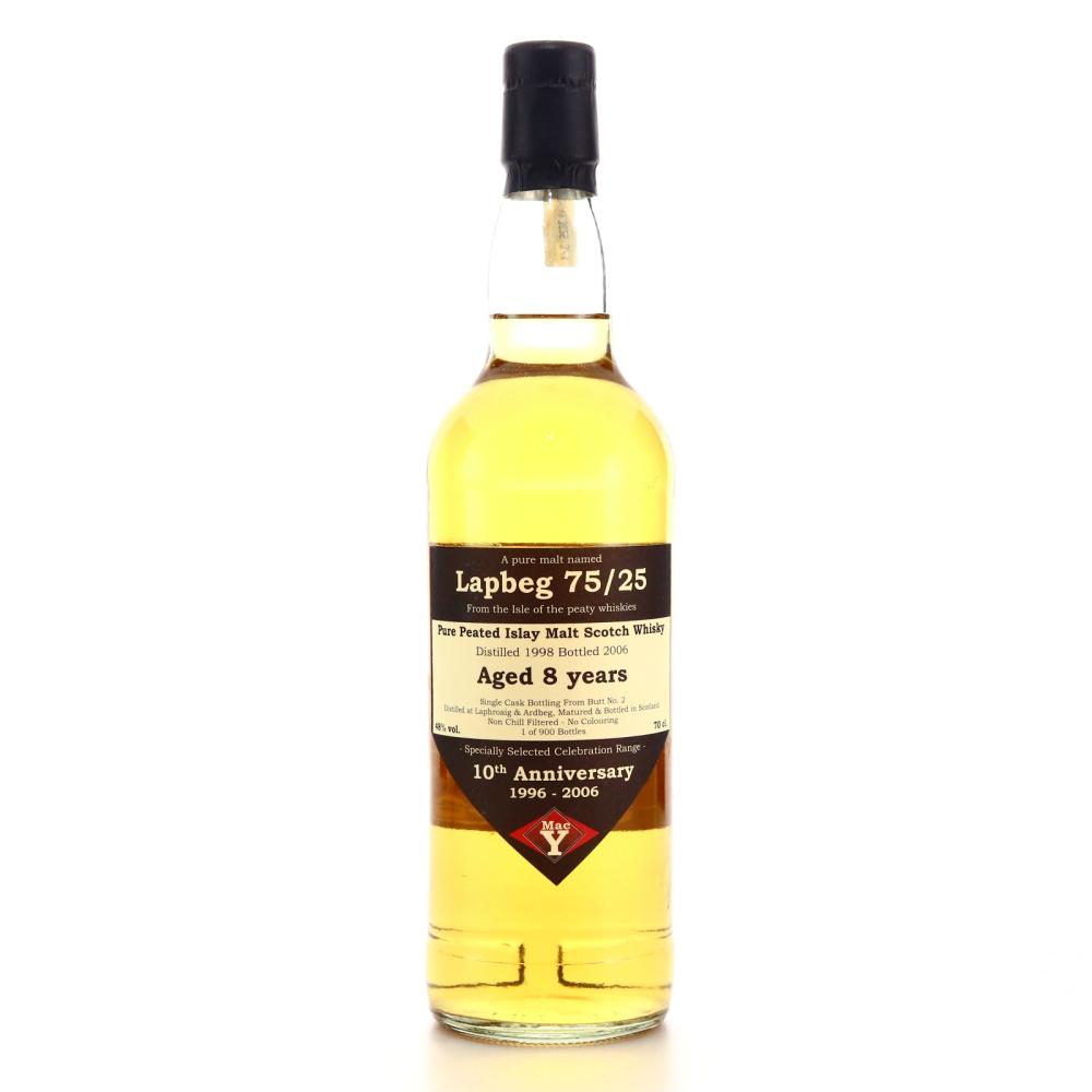 Lapbeg Pure Malt 1998 Mac Y 8 Year Old / 10th Anniversary