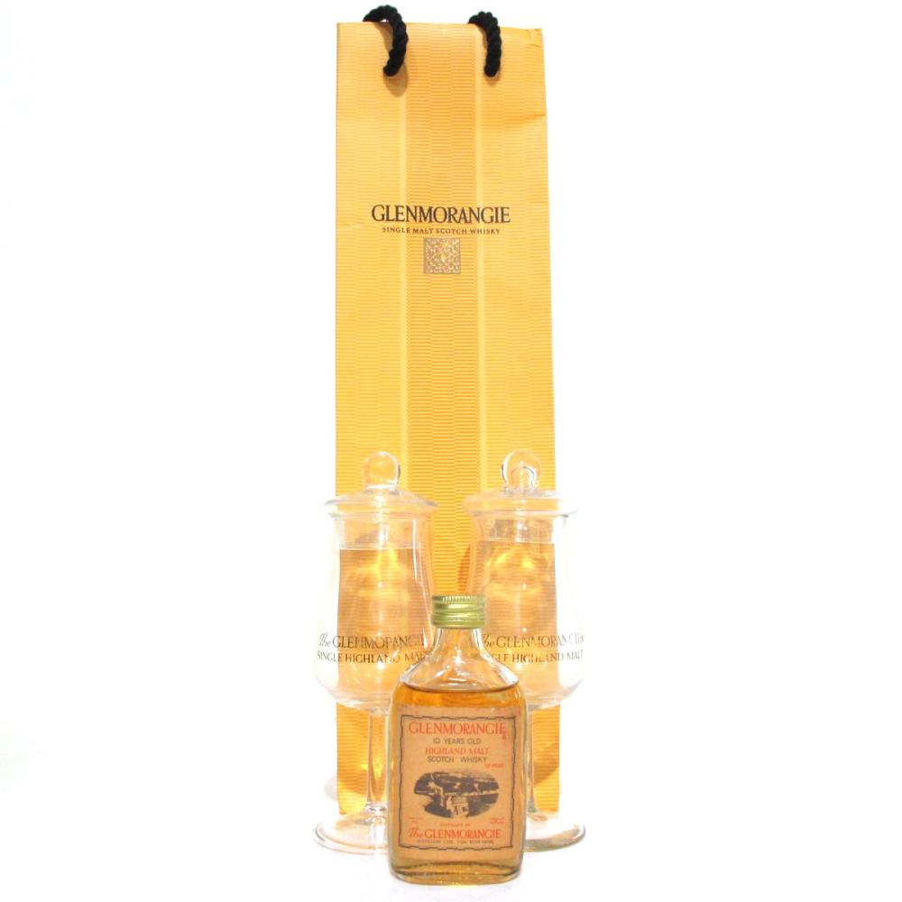Glenmorangie 10 Year Old 1970s Miniature  / Including 2 x Nosing Glasses