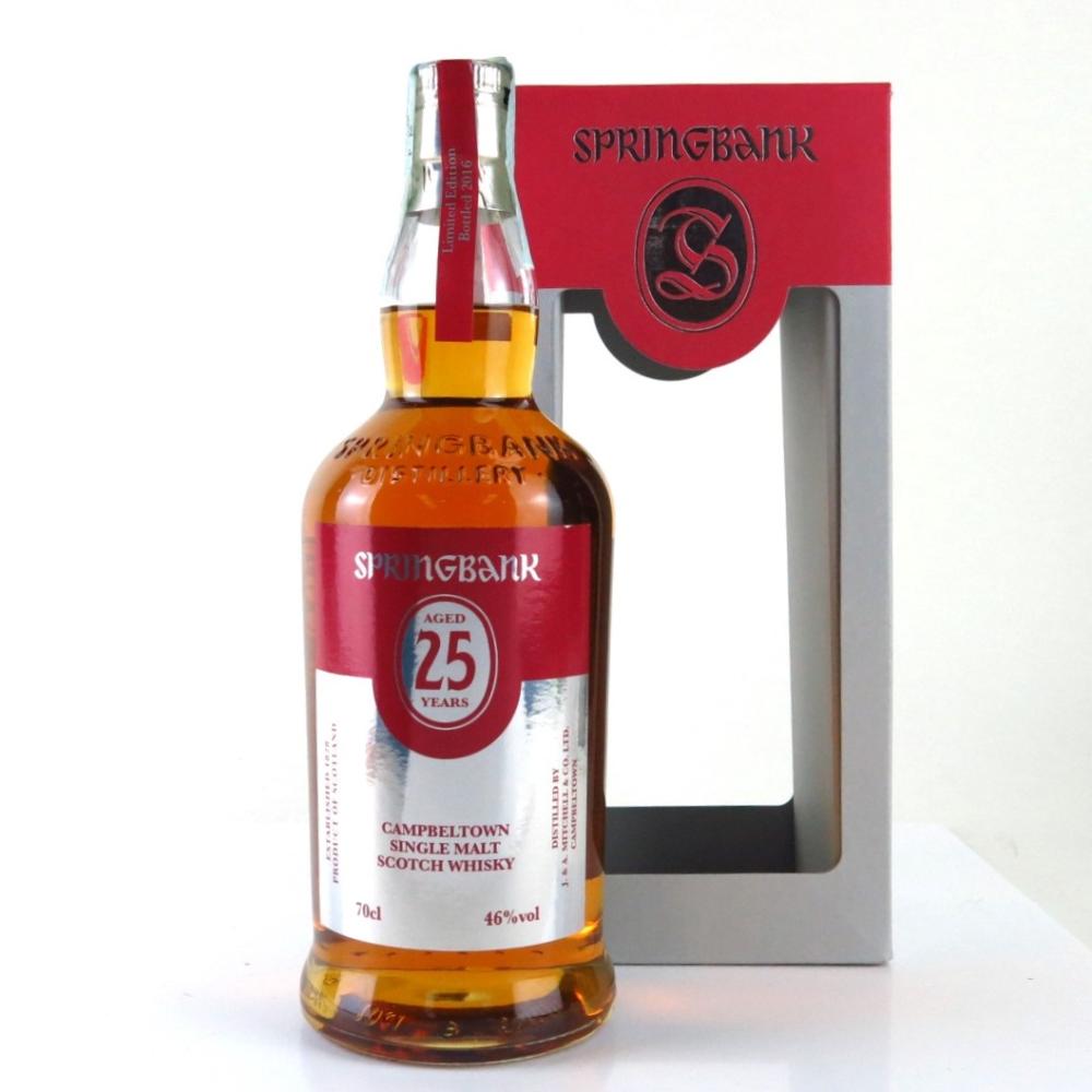 Springbank 25 Year Old / 2016 Release