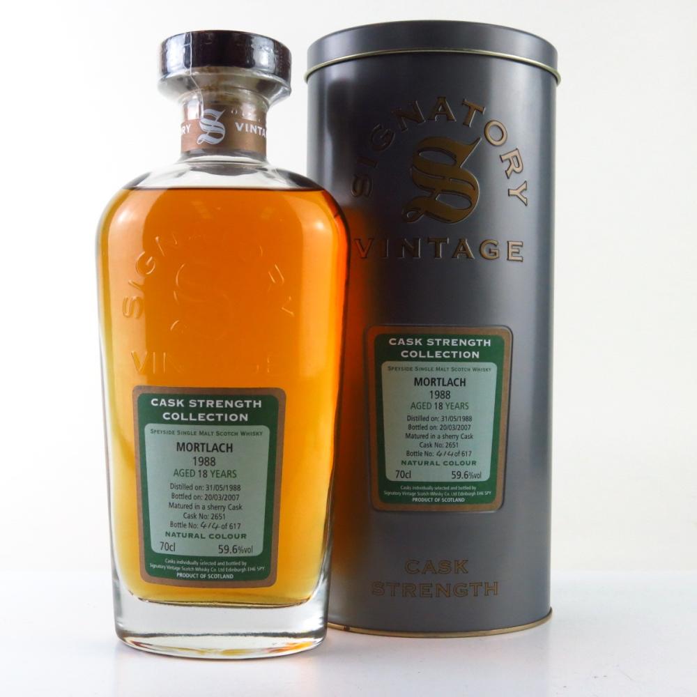 Mortlach 1988 Signatory Vintage 18 Year Old