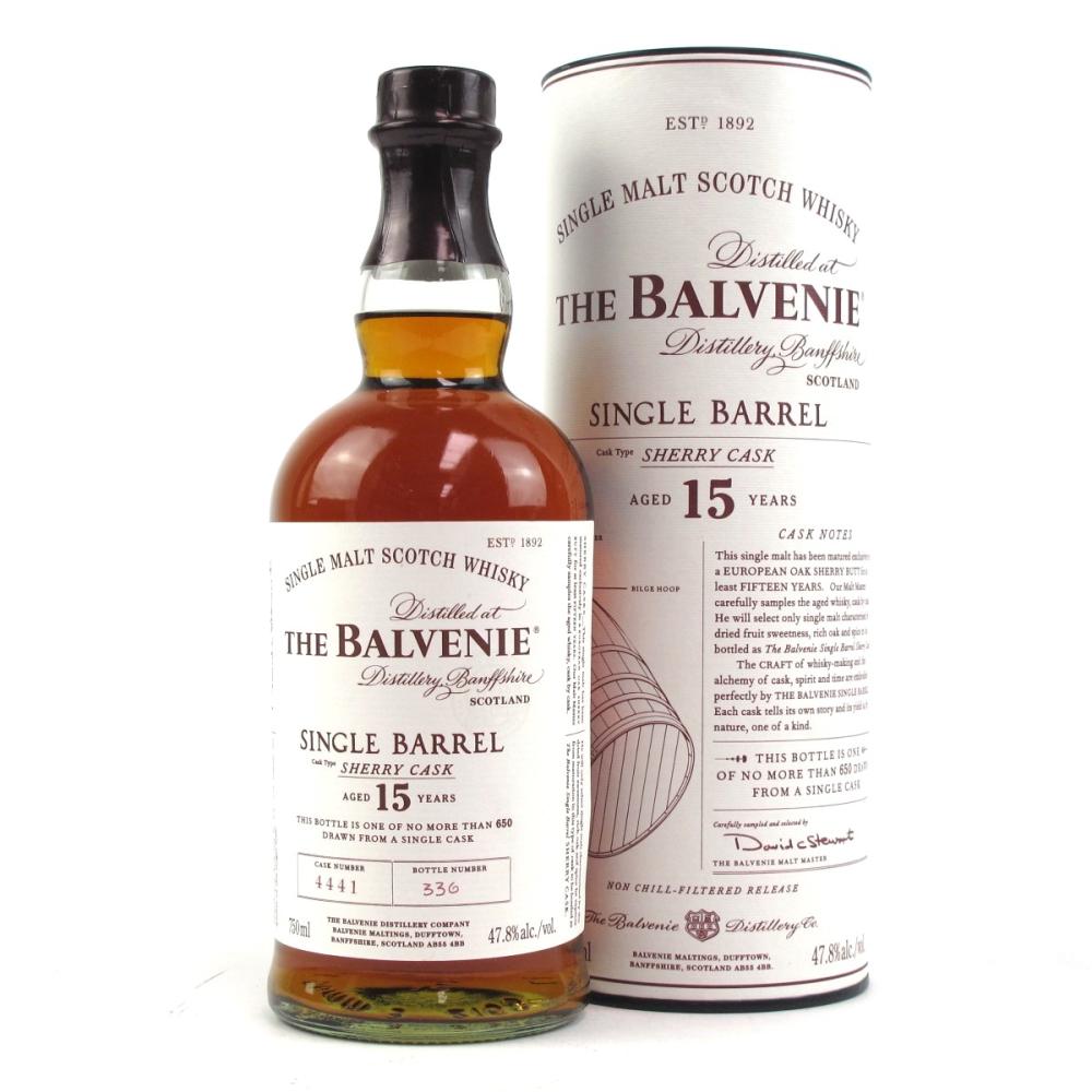 Balvenie 15 Year Old Single Barrel 75cl / US Import
