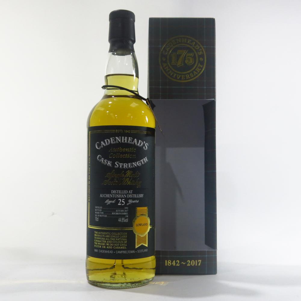Auchentoshan 1992 Cadenhead's 25 Year Old
