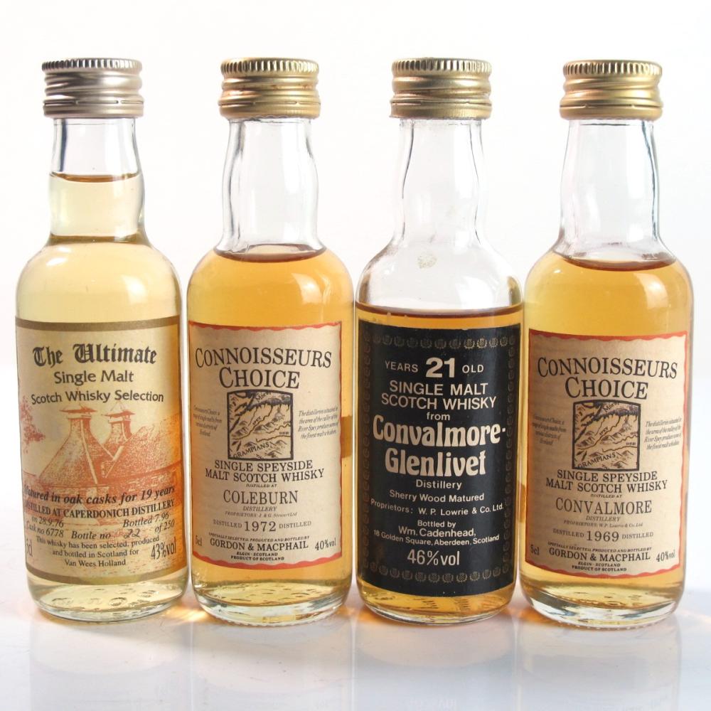 Miscellaneous Closed Speyside Distillery Selection 4 x 5cl