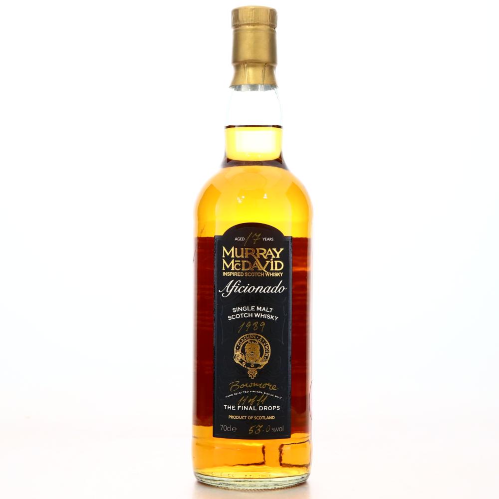 Bowmore 1989 Murray McDavid 17 Year Old Afficionado