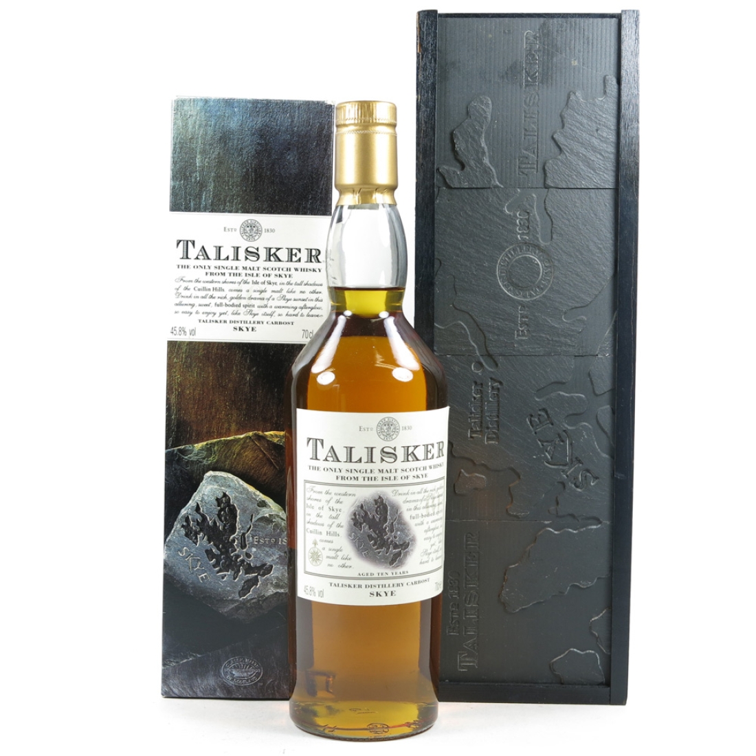 Talisker 10 Year Old 1990s / Including Slate Box