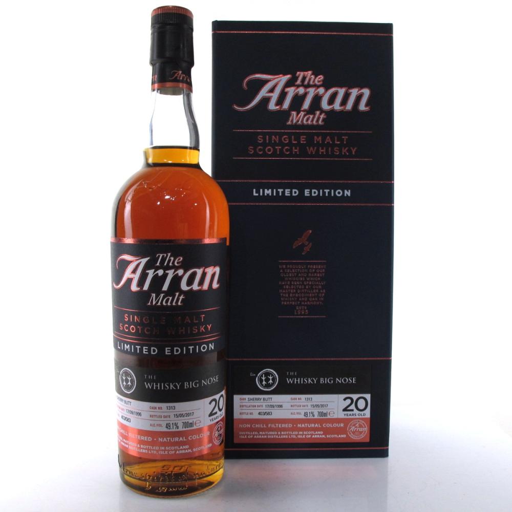Arran 1996 Single Sherry Butt 12 Year Old / The Whisky Big Nose