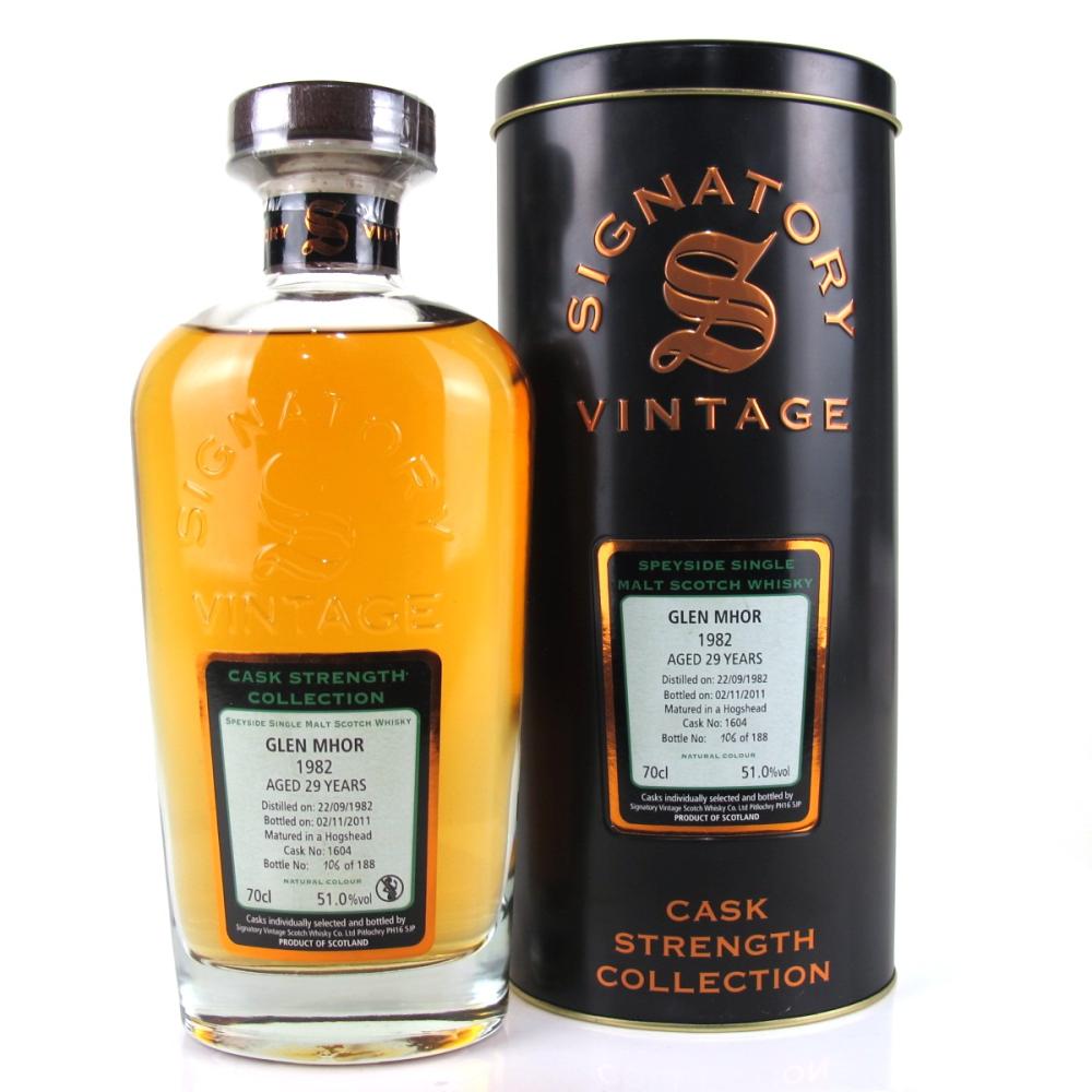 Glen Mhor 1982 Signatory Vintage 29 Year Old Cask Strength
