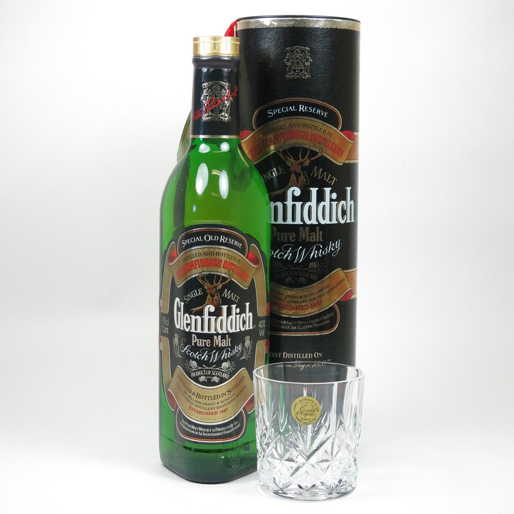 Glenfiddich Special Reserve Pure Malt with Crystal Glass