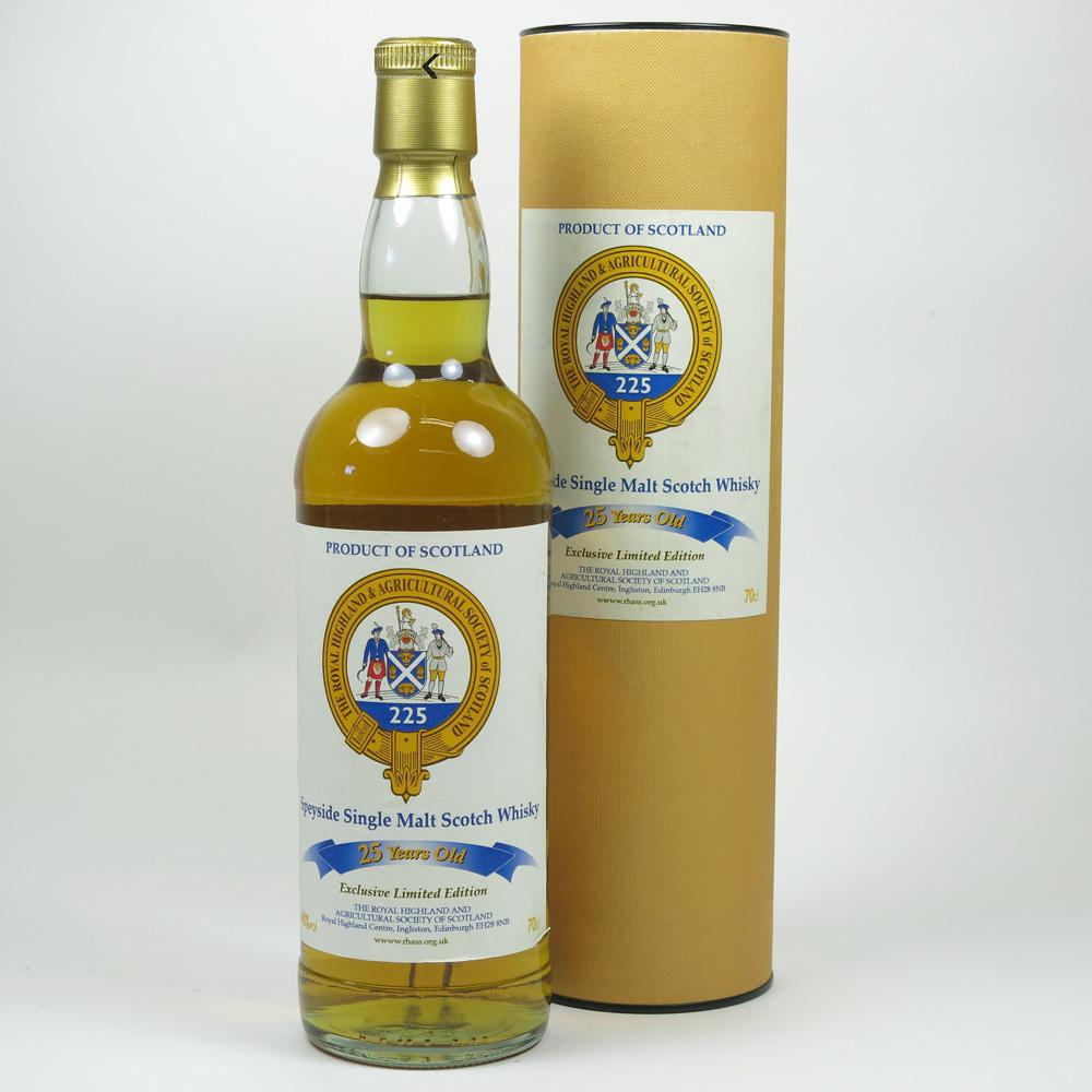 Royal Highland & Agricultural Society 25 Year Old Speyside Single Malt