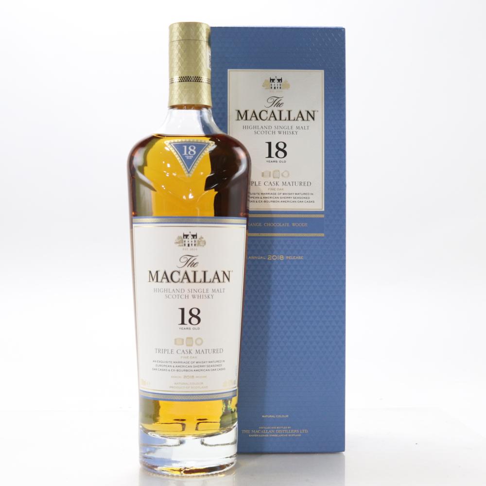Macallan 18 Year Old Triple Cask 2018 Release / with Bag