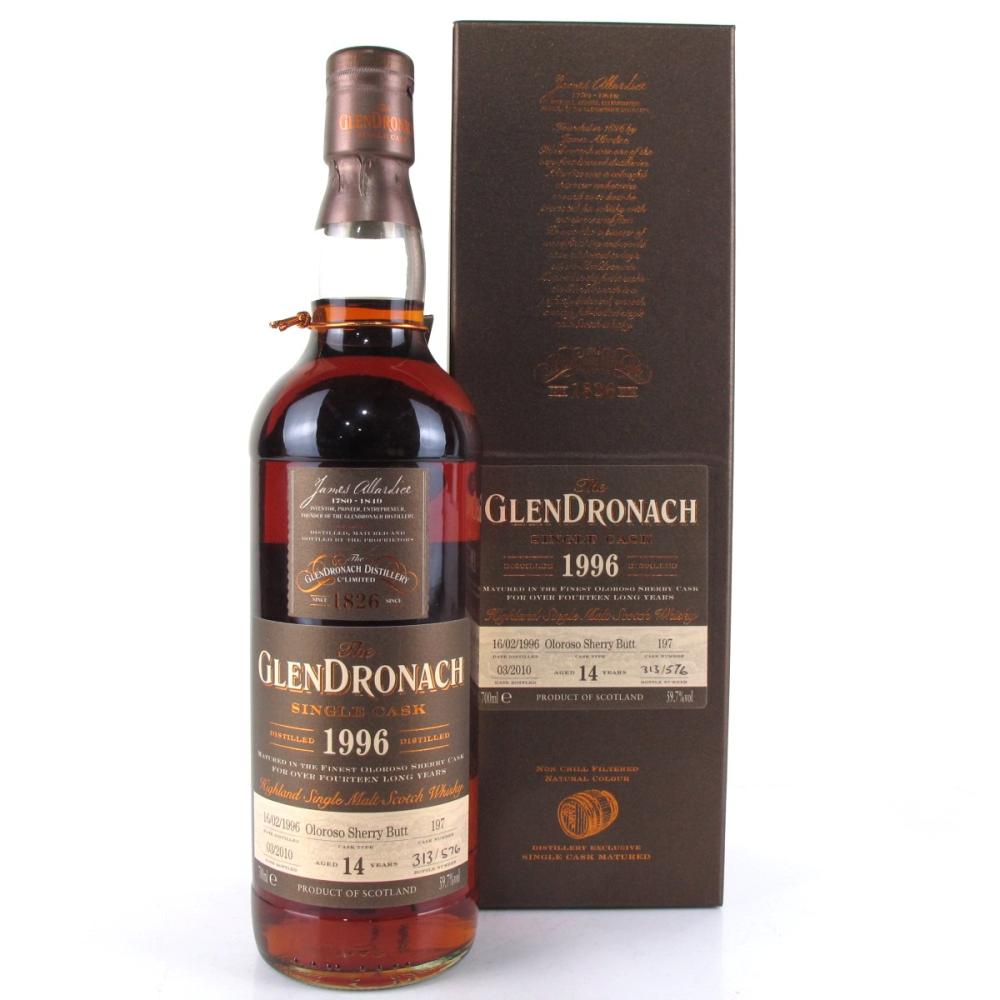 Glendronach 1996 Single Cask 14 Year Old #197
