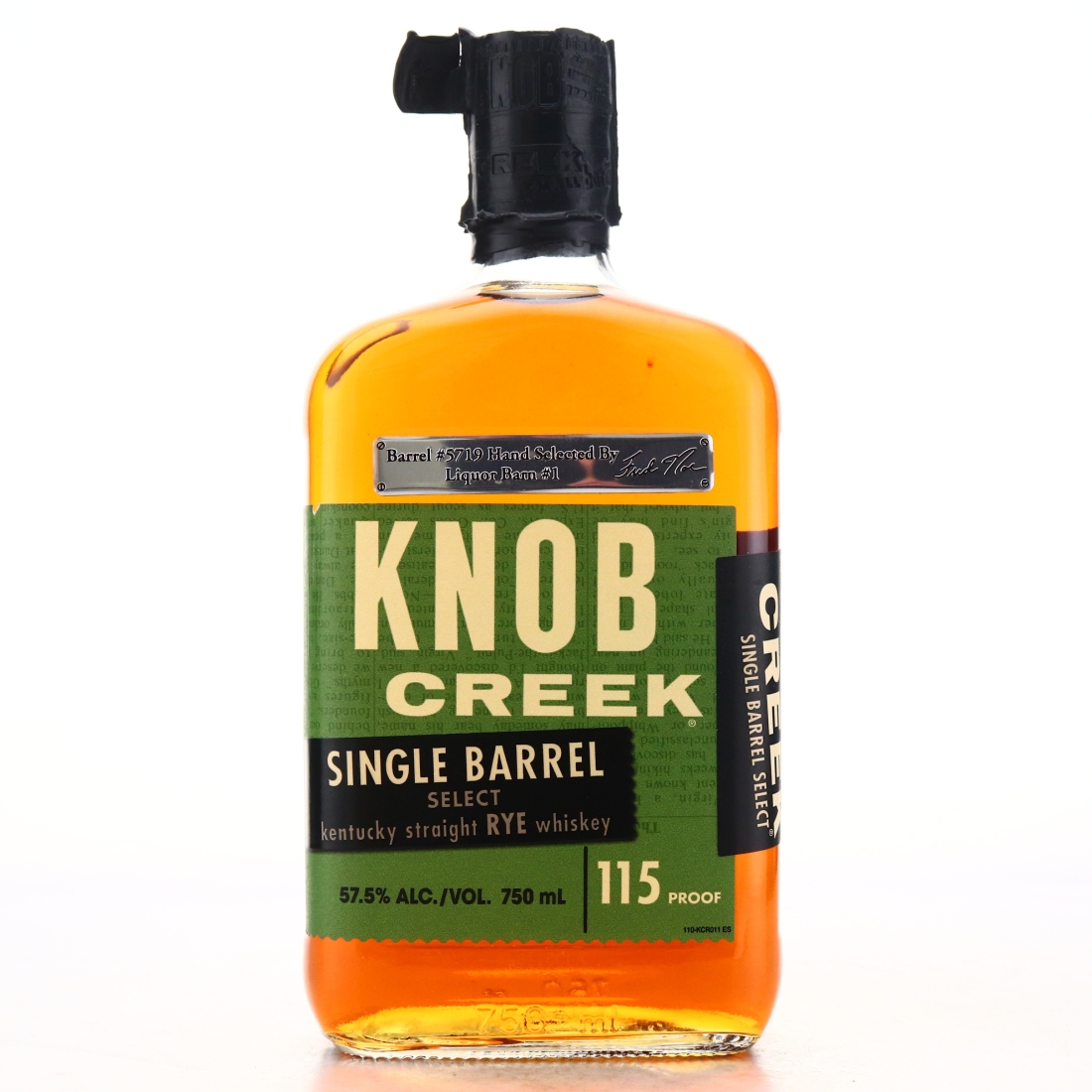 Knob Creek Single Barrel Rye #5719 / Liquor Barn #1