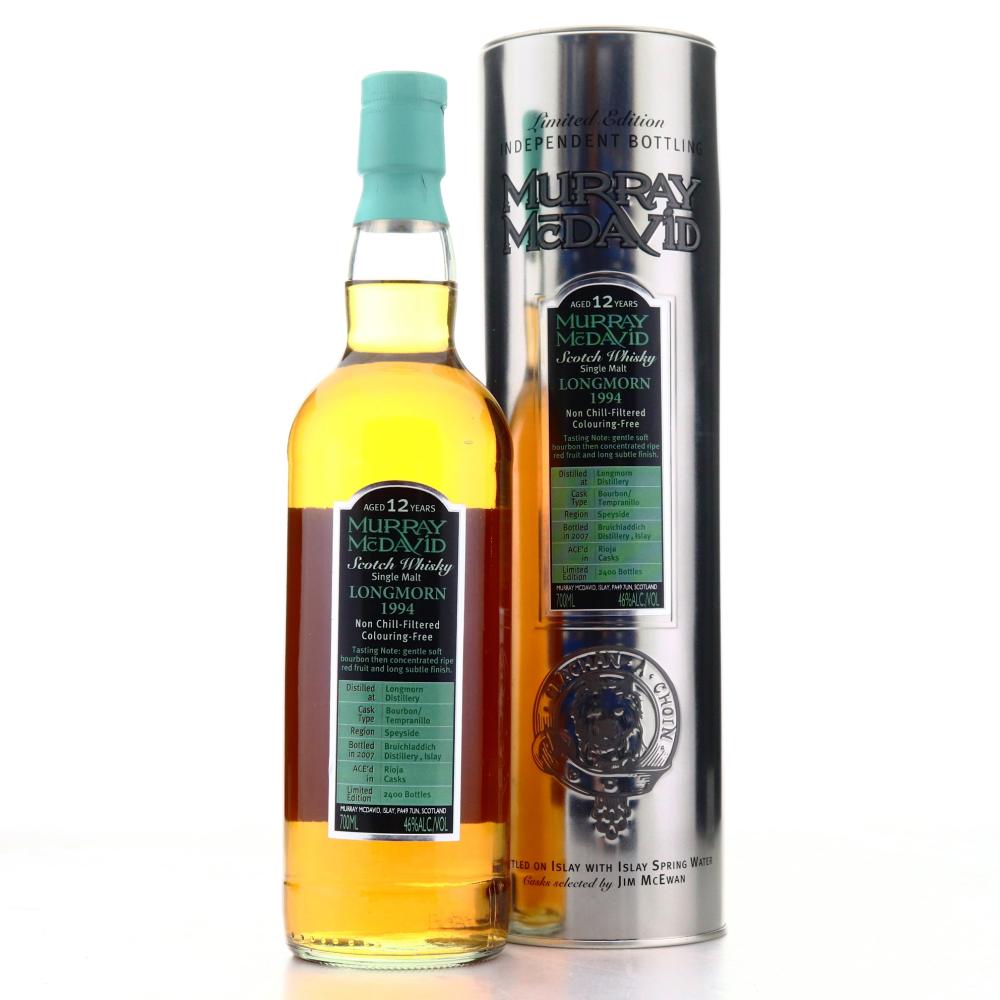 Longmorn 1994 Murray McDavid 12 Year Old