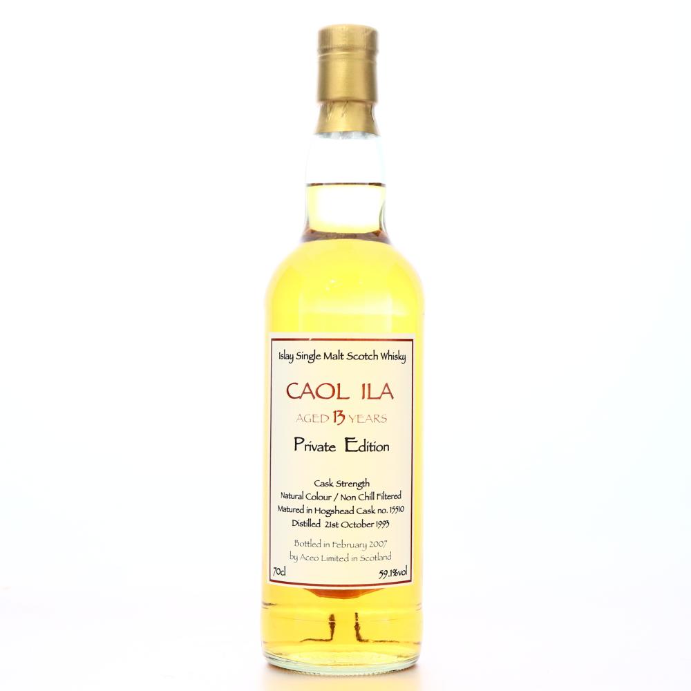 Caol Ila 1993 Aceo 13 Year Old Private Edition