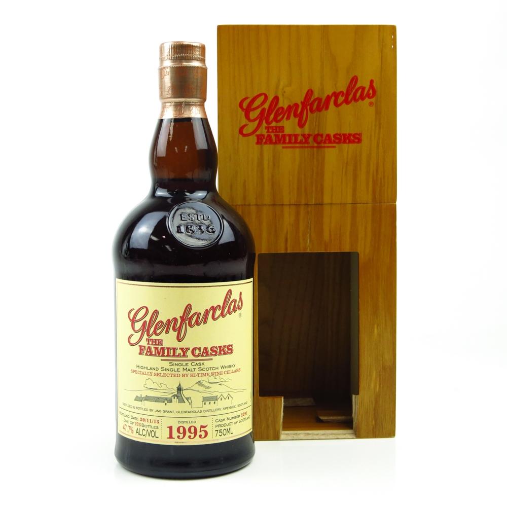 Glenfarclas 1995 Family Cask #2291 Hi Time Wine Sellers 75cl / US Import