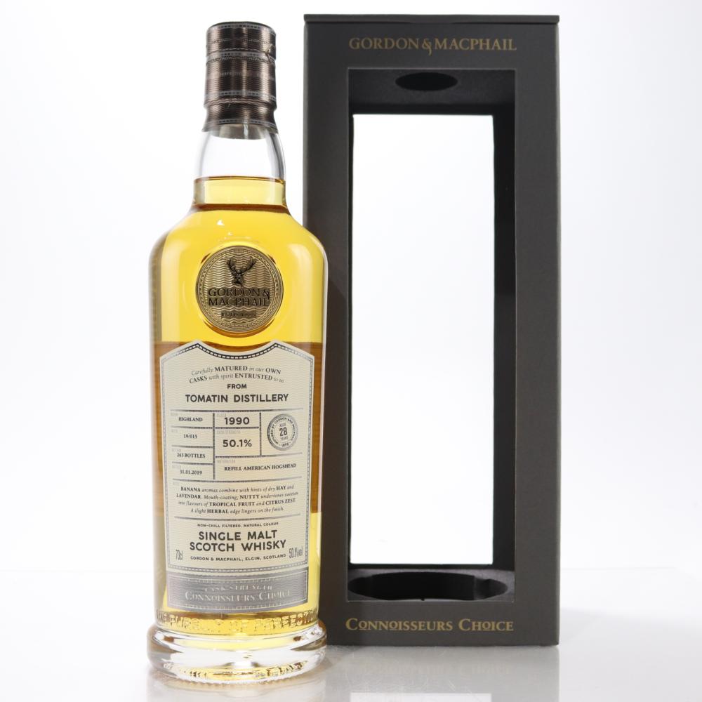 Tomatin 1990 Gordon and MacPhail 28 Year Old Batch #19/015