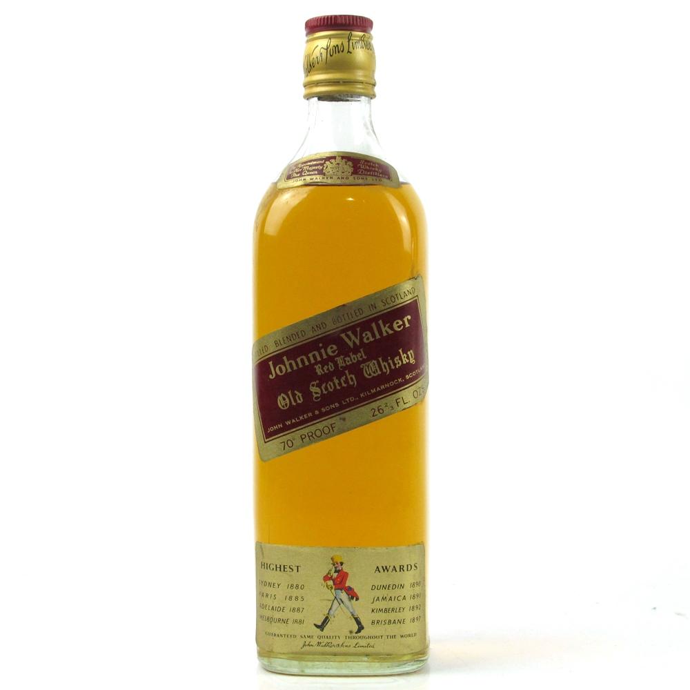 Johnnie Walker Red Label / Bottled 1974