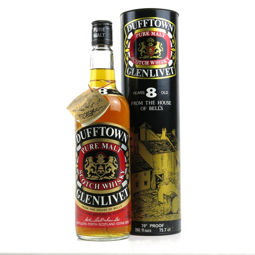Dufftown Glenlivet 8 Year Old 1970s/80s 75.7cl