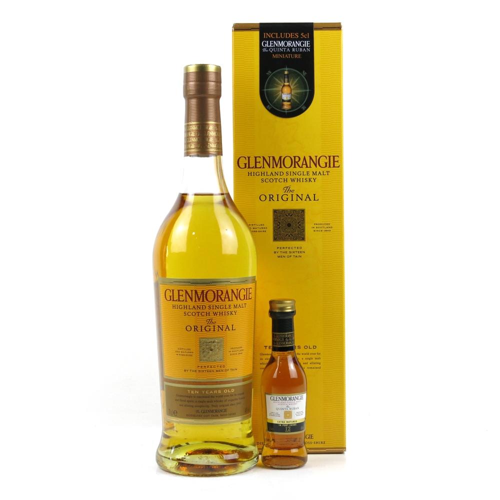 Glenmorangie 10 Year Old / Including Quinta Ruban 12 Year Old 5cl Miniature