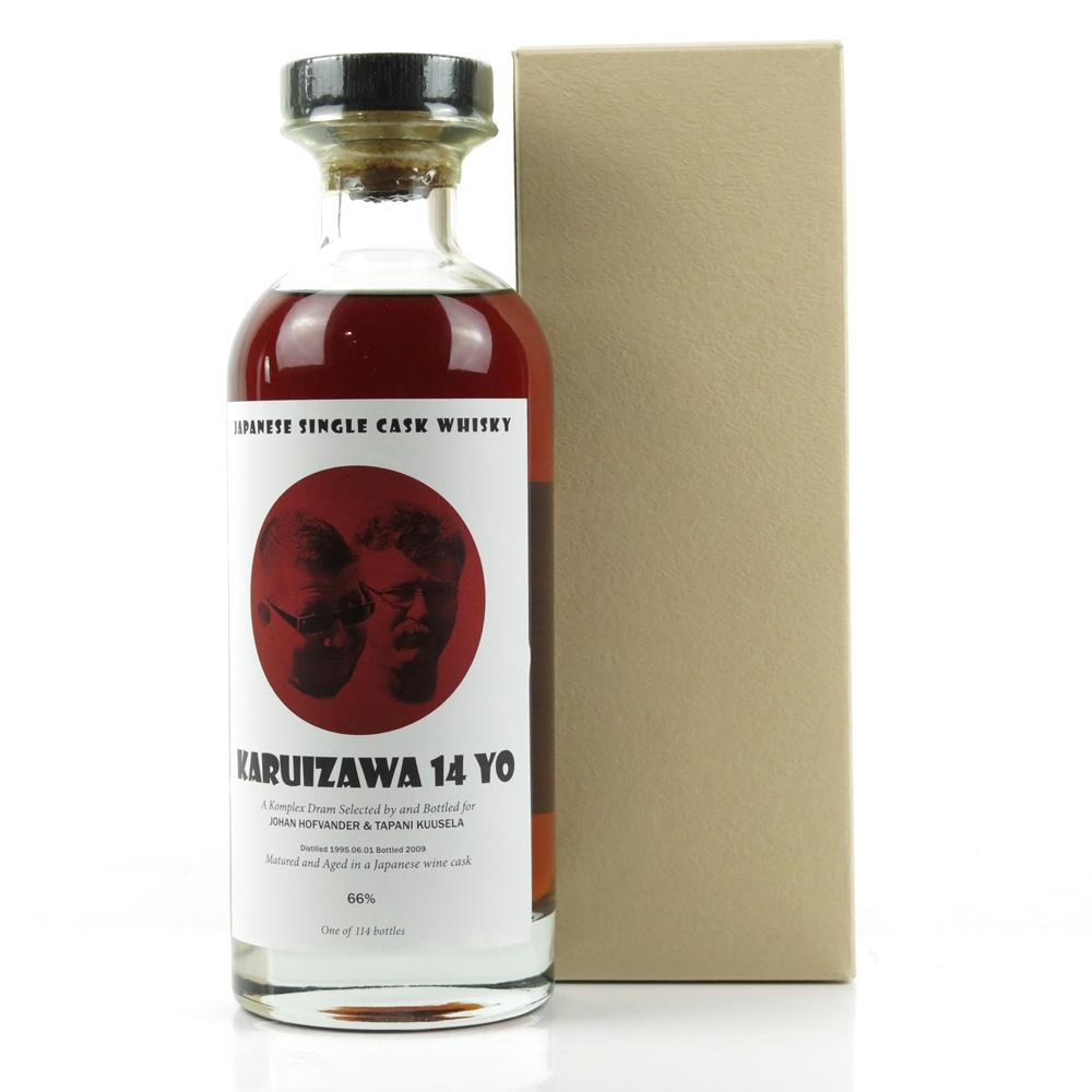 Karuizawa 1995 Single Cask 14 Year Old  # 5024 /  Johan Hofvander and Tapani Kuusela