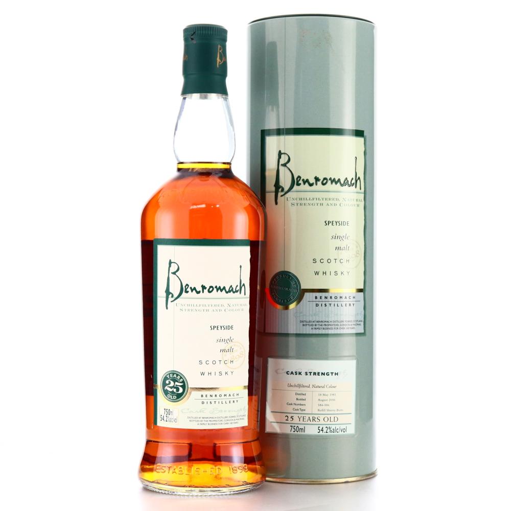 Benromach 25 Year Old Cask Strength 75cl / US Import