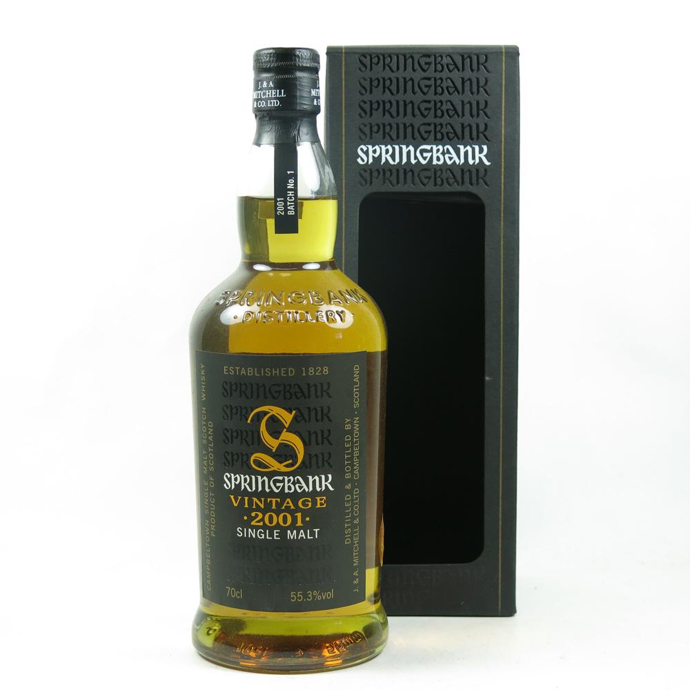 Springbank Vintage 2001 Batch 2