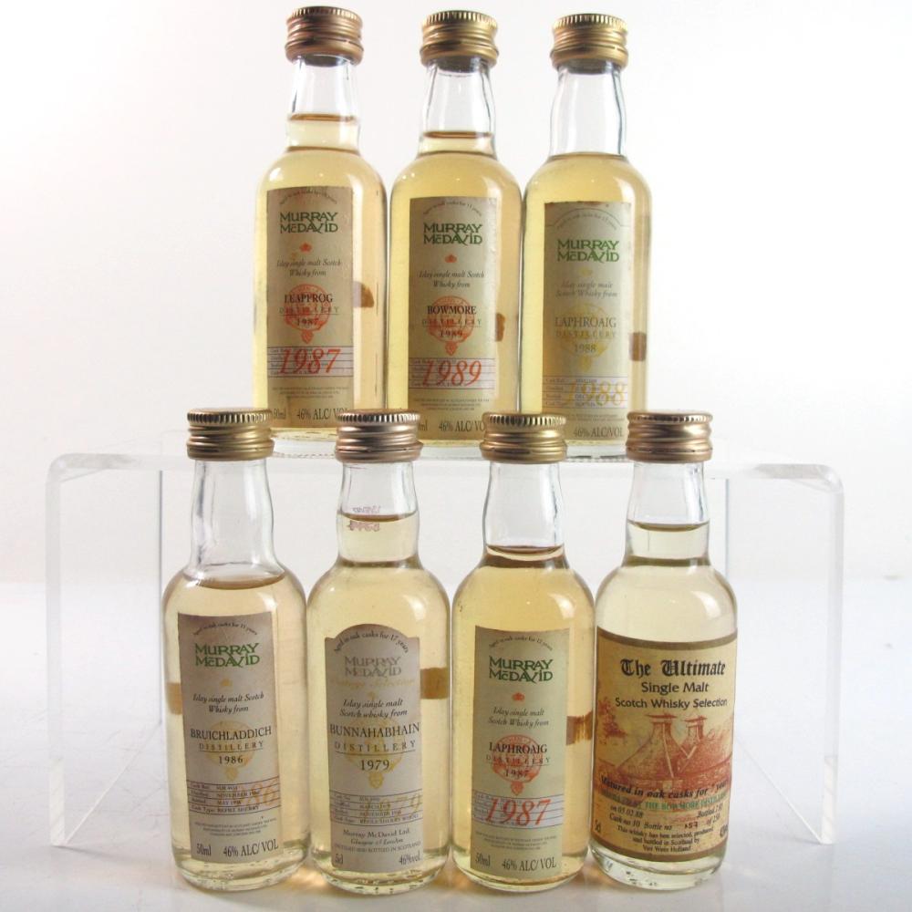 Miscellaneous Islay Miniatures 7 x 5cl