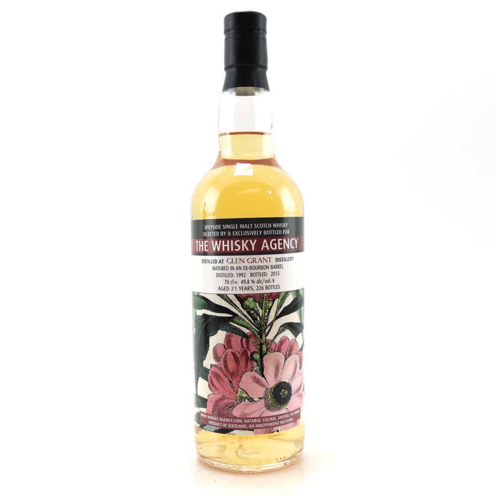 Glen Grant 1992 Whisky Agency 21 Year Old