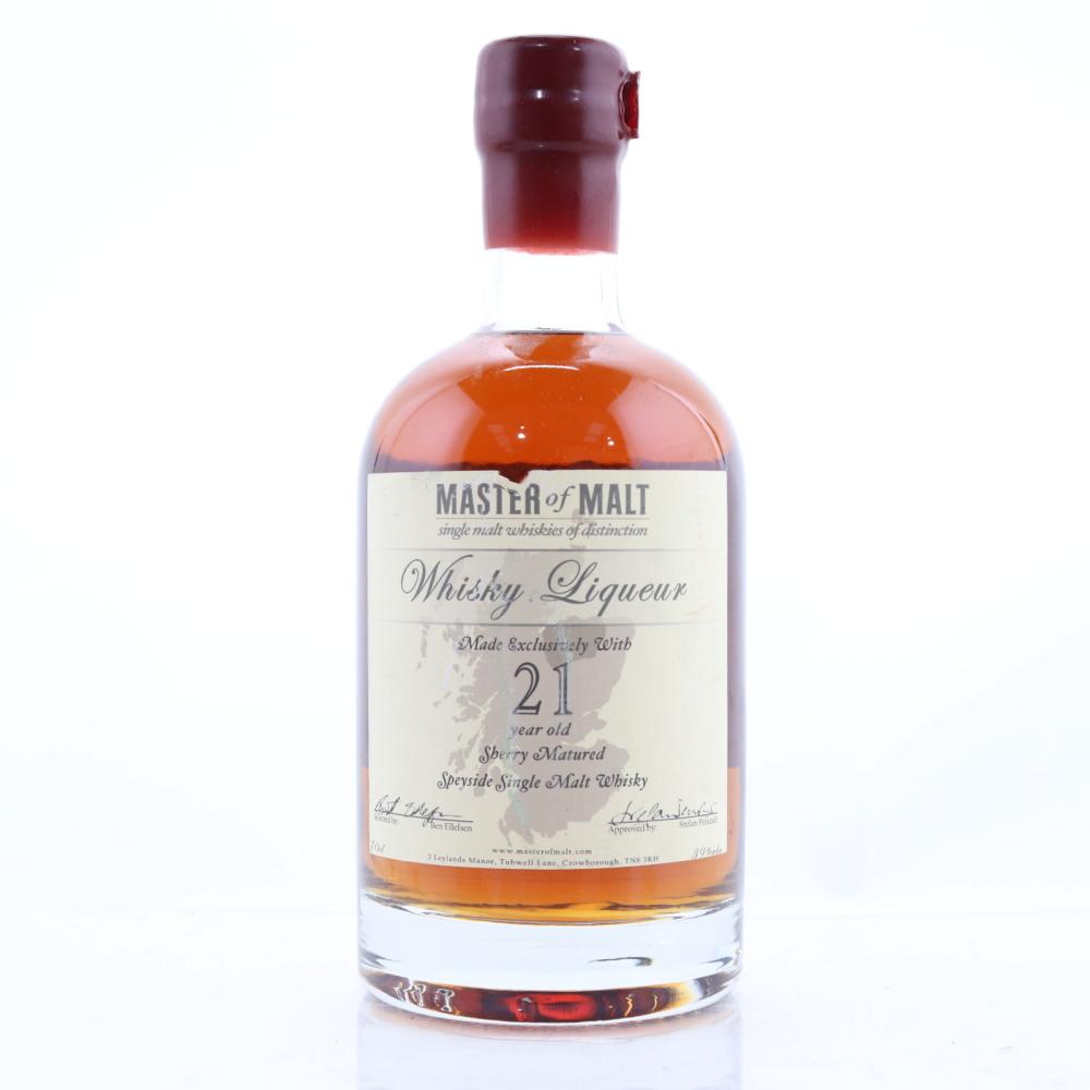 Master of Malt Speyside Whisky Liqueur 21 Year Old