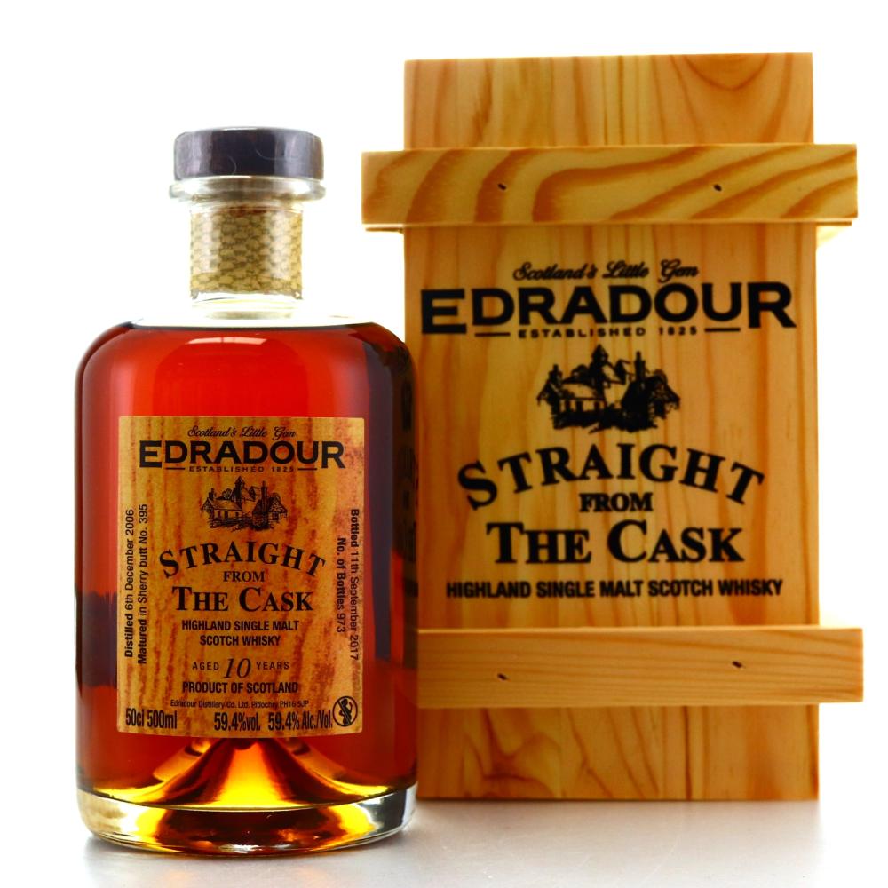 Edradour 2006 Straight from the Cask 10 Year Old / Sherry Butt