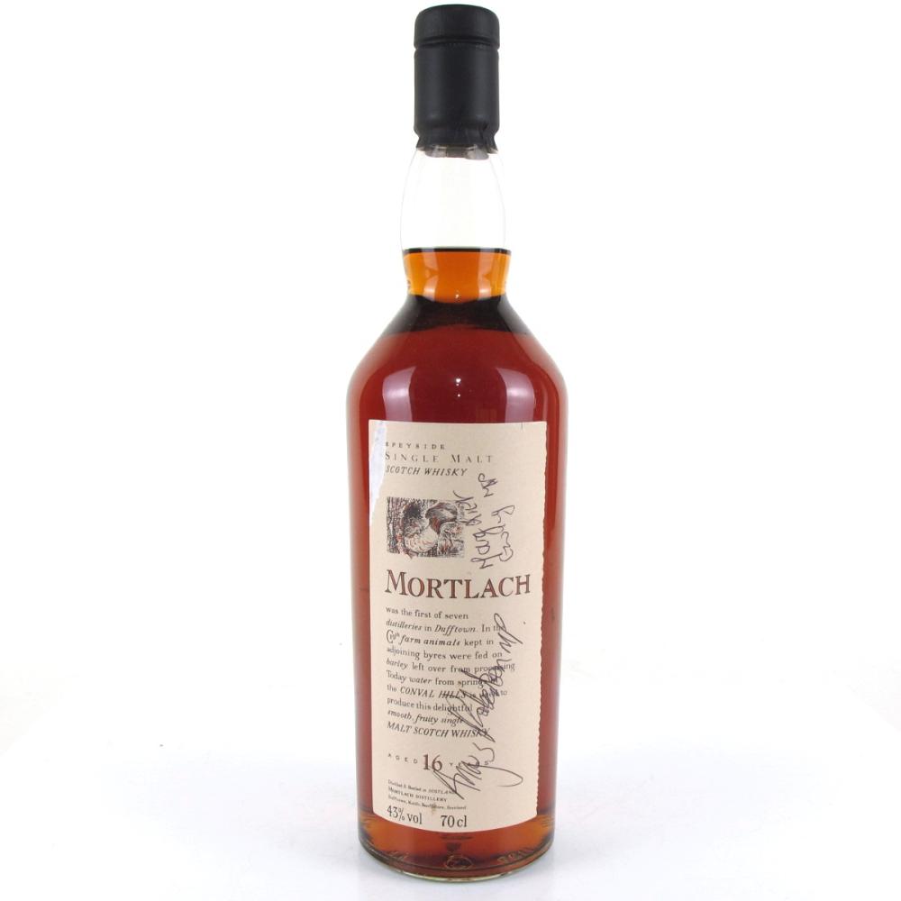 Mortlach 16 Year Old Flora and Fauna / Signed