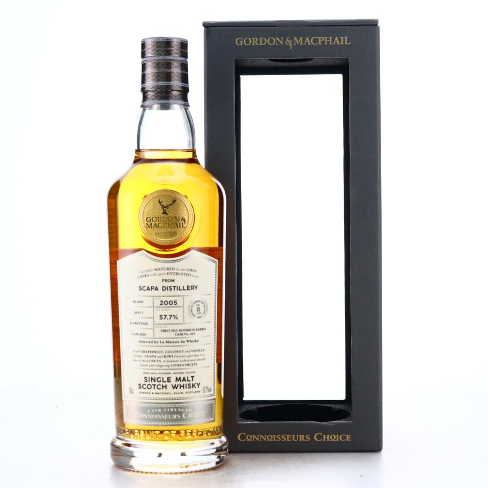 Scapa 2005 Gordon and MacPhail 15 Year Old Batch #20/073