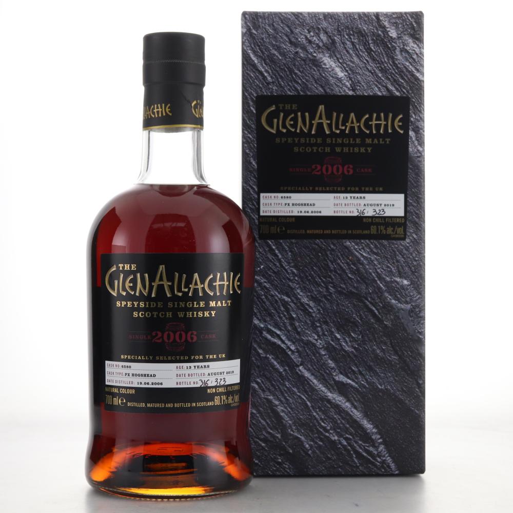 Glenallachie 2006 Single PX Cask 13 Year Old #3580 / UK Exclusive