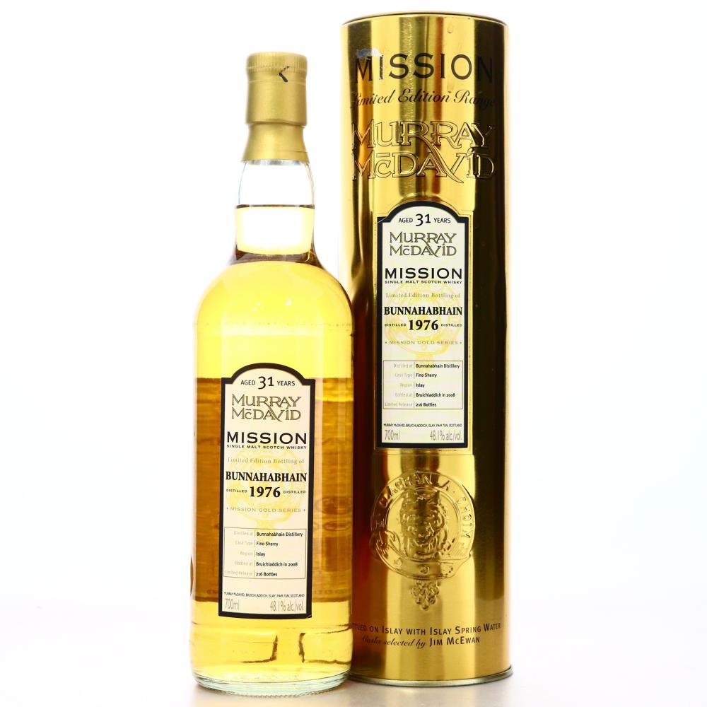 Bunnahabhain 1976 Murray McDavid 31 Year Old Mission