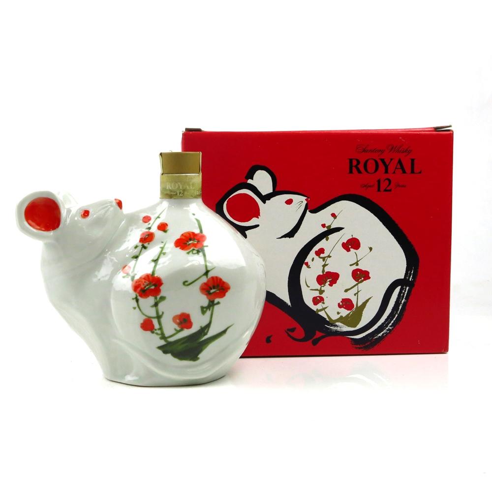 Suntory Whisky Royal 12 Year Old / Year Of The Rat Decanter