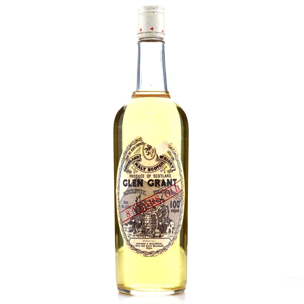 Glen Grant 8 Year Old 100 Proof 1970s