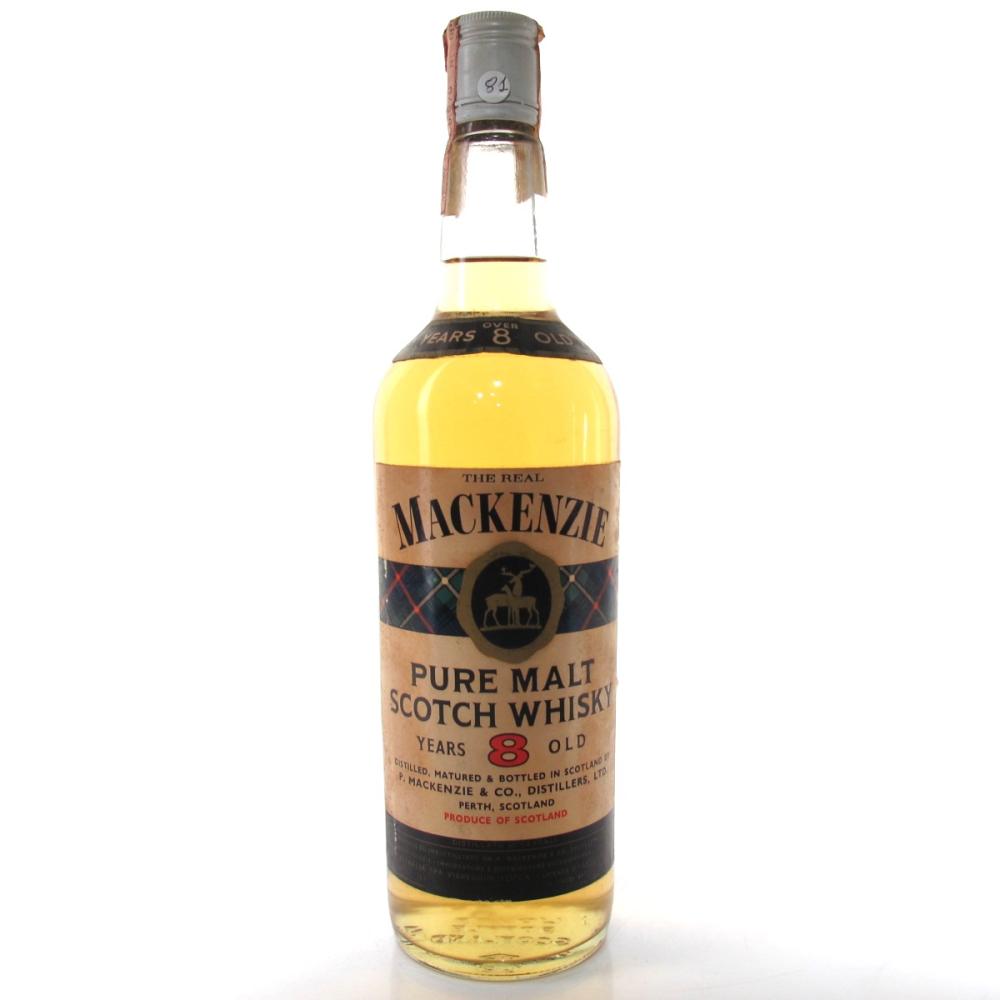 The Real MacKenzie 8 Year Old Scotch Whisky 1960s